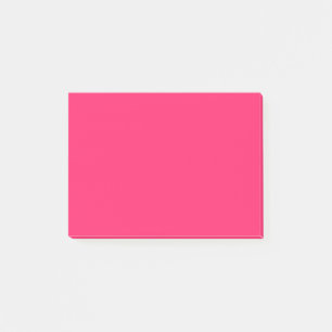 Post-it® Rose qui fait la moue-Rose Choc Foncé-Fille de la