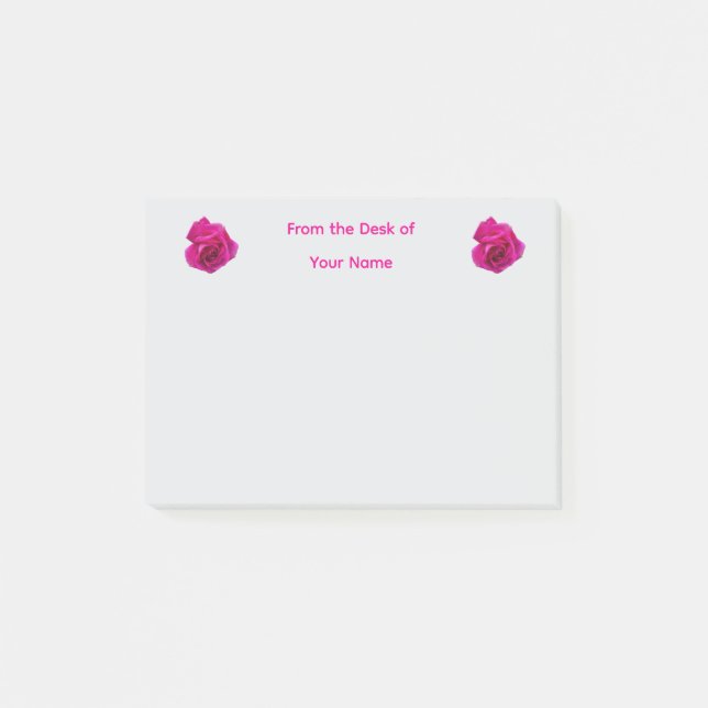 Post-it® Rose Rose #5 (Devant)