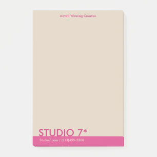Post-it® Rose - Série naturelle