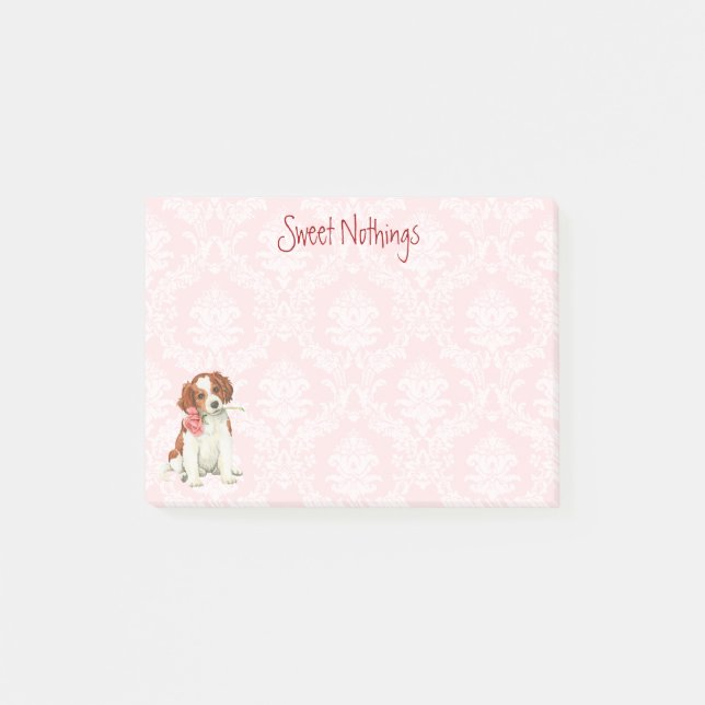 Post-it® Rose Valentine Kooiker (Devant)