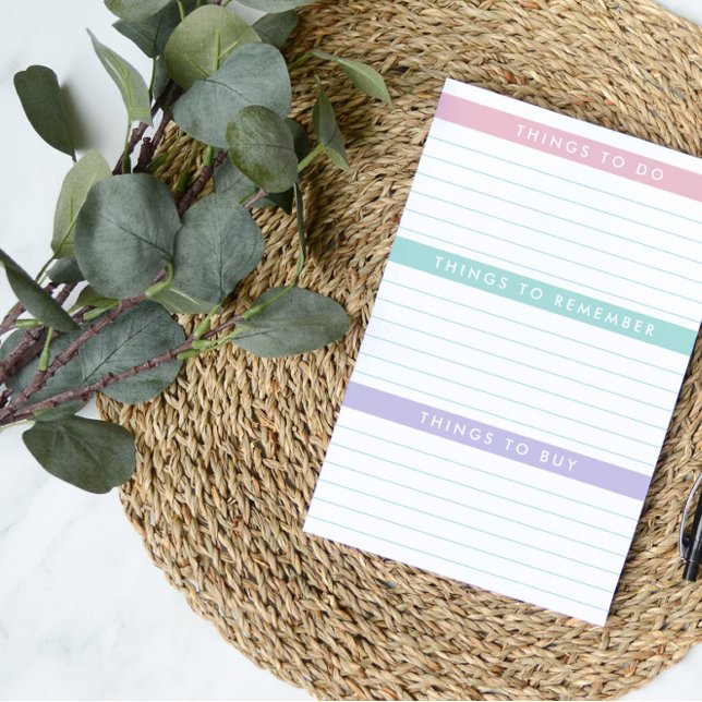 Post-it® Rose violet Turquoise 3 Catégorie Quotidien À Fair (Créateur téléchargé)