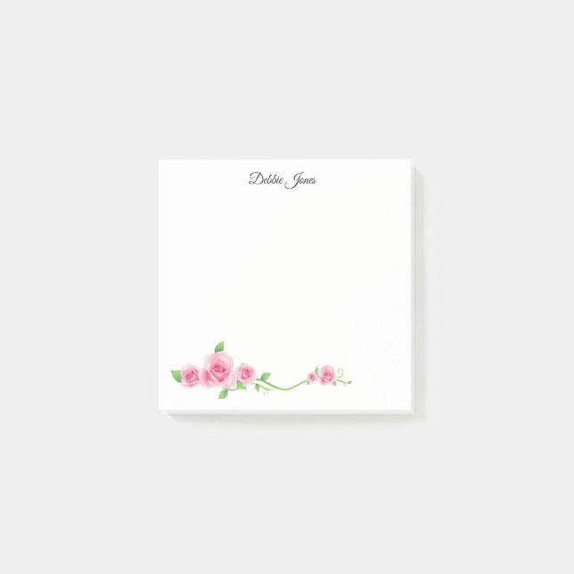 Post-it® Roses roses post-it-Notes-rose (Devant)