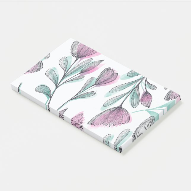 Post-it® Roses violets (Incliné)