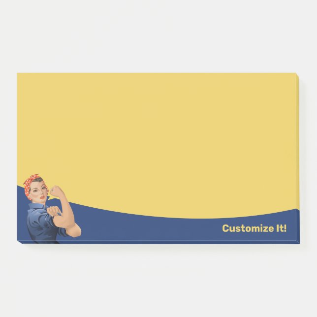 Post-it® Rosie le Riveter Post-it Notes (Devant)