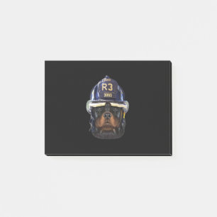 Post-it® rotweiler dowearfirefighter helpremium