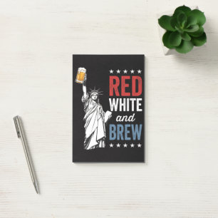 Post-it® Rouge Blanc et Bière 250e Anniversaire