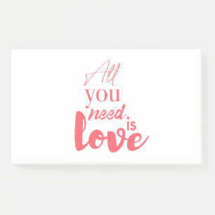 Post-it® Rouge, design graphique urbain "Tout ce dont vous 