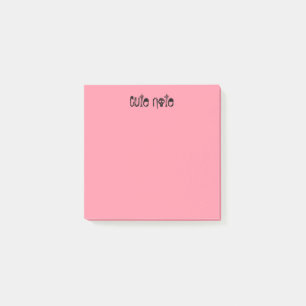 Post-it® Rouge pastel