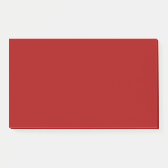 Post-it® Rouge Pomme Bonbon Foncé Uni (Devant)