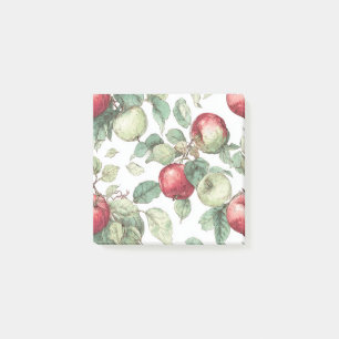 Post-it® Rouge vert pomme Motif Aquarelle Russe