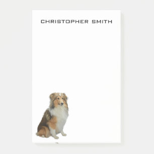 Post-it® Rough Collie Dog