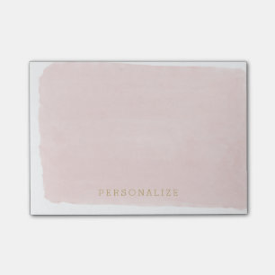 Post-it® Rougissent l'aquarelle rose