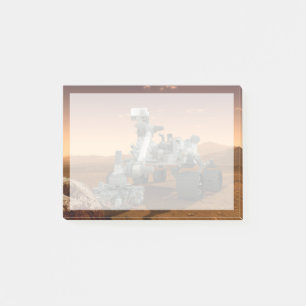 Post-it® Rover Curiosity Du Laboratoire Scientifique Mars. 