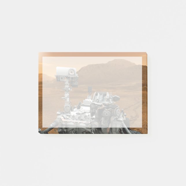Post-it® Rover Curiosity Du Laboratoire Scientifique Mars.  (Devant)