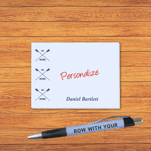 Post-it® Rowers oar inspirant le bleu intelligent personnal