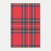 Royal Stewart tartan rouge noir plaid