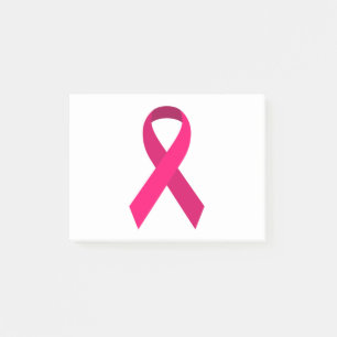 Post-it® Ruban de soutien à la sensibilisation rose