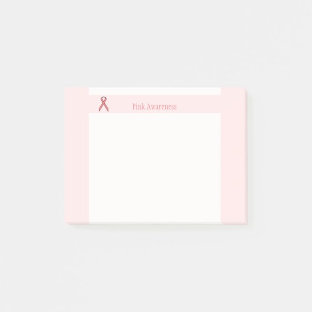 Post-it® Ruban rose standard par Kenneth Yoncich (Devant)