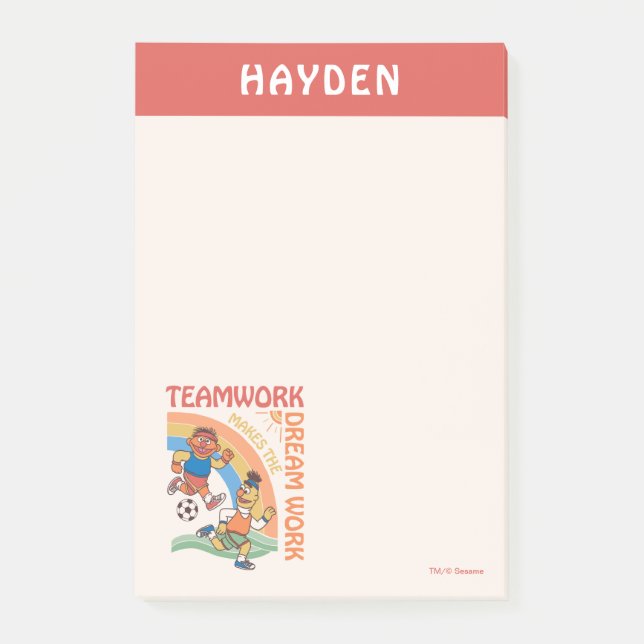 Post-it® Rue Sésame | Ajoutez votre nom (Devant)