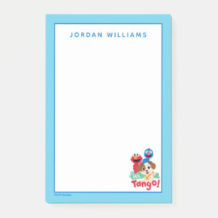 Post-it® Rue Sésame   C'est Tango avec Elmo & Grover