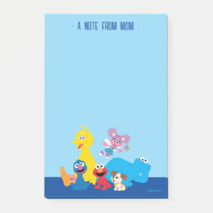 Post-it® Rue Sésame Coloré Sesame Street Pals