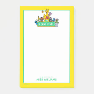 Post-it® Rue Sésame   Couleurs vives avec les amis   Ajoute