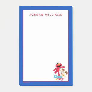 Post-it® Rue Sésame   Elmo & Tango Running