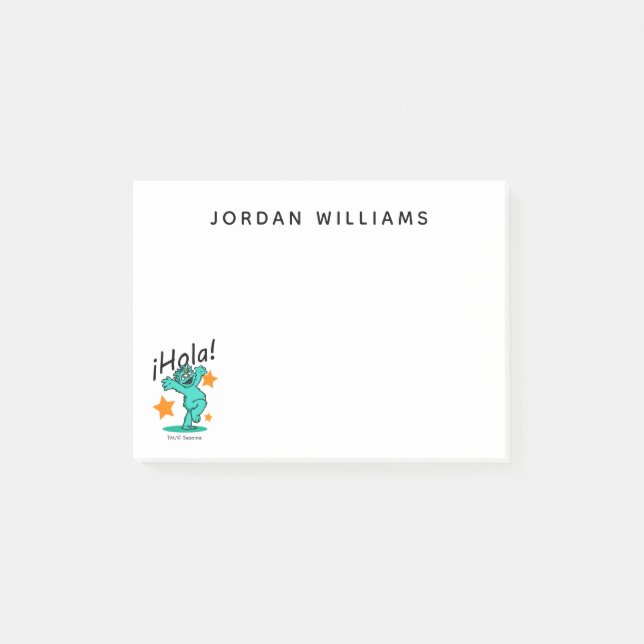 Post-it® Rue Sésame | ¡Hola ! Rosita (Devant)