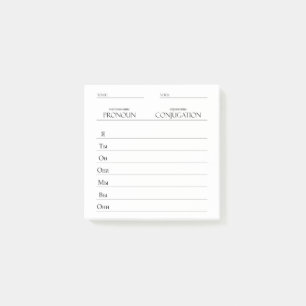 Post-it® russe Pratique de conciliation Verbes