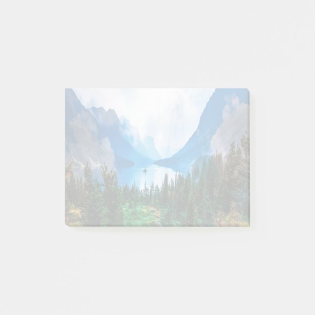 Post-it® Rustic Country Mountains Nature Scène Photographie (Devant)