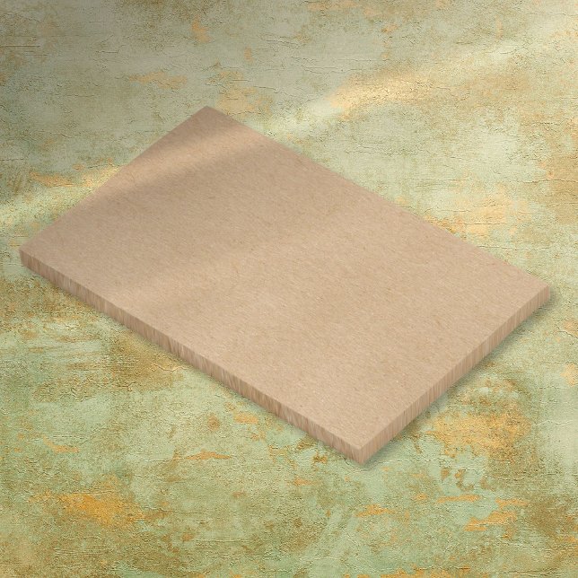Post-it® Rustic Kraft Simple Élégant Bohème (Rustic Kraft Simple Stylish Boho Post-it Notes)