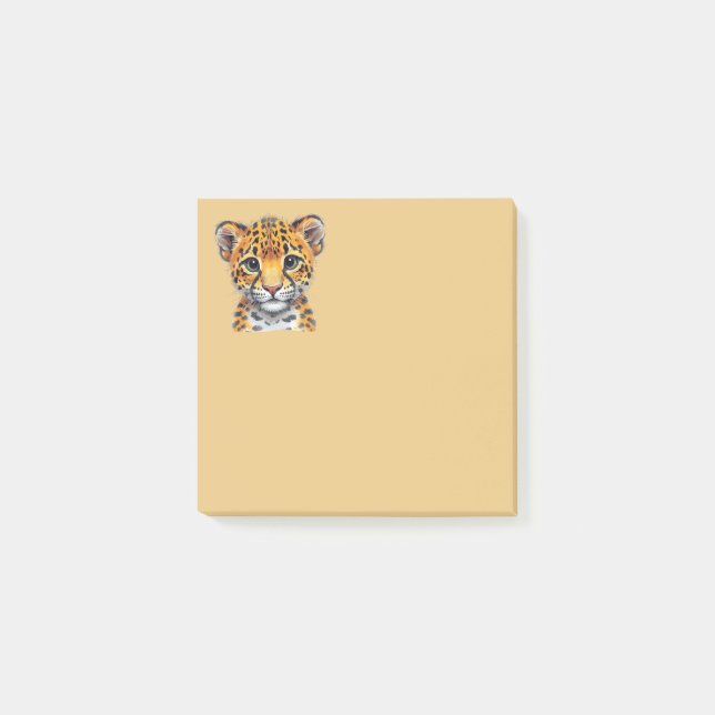 Post-it® Safari Spirit Bébé Guépard  (Devant)
