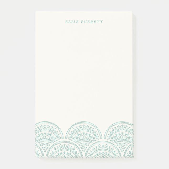 Post-it® Saint-Jacques de Bohême - Jade (Devant)