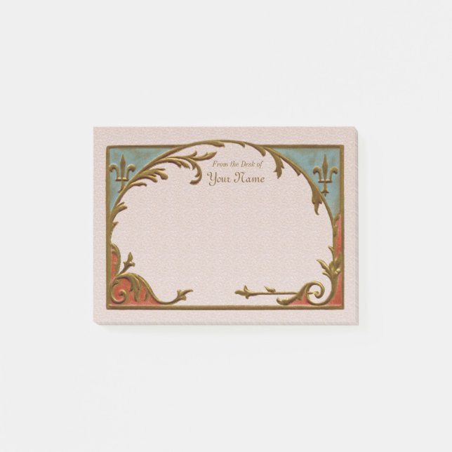 Post-it® Saint Jeanne de Arc's Frame (BF 01) 4"x3" (Devant)