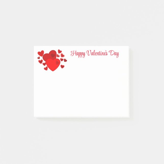 Post-it® Saint-Valentin  (Devant)