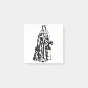 Post-it® Sainte-Barbe Vierge et martyre
