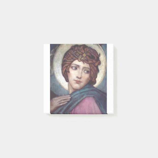 Post-it® Sainte Brigitte de Kildare Art sacré celtique (Devant)