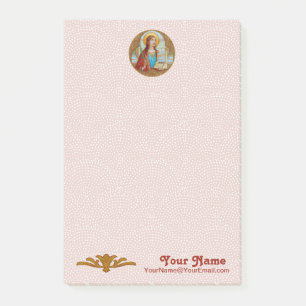 Post-it® Sainte Cécile de Rome (BK 003) 10x15cm