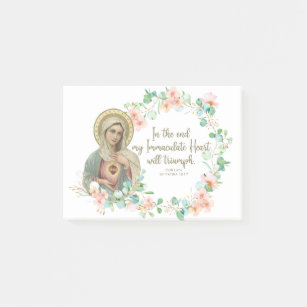 Post-it® Sainte Vierge Marie Fatima Religieuse catholique