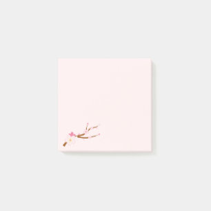 Post-it® Sakura rouge vif, fleurs de cerisiers japonais