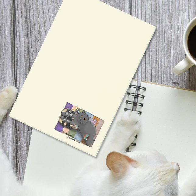 Post-it® Sandales Chat British Shorthair Drôle Prêtes pour  (Créateur téléchargé)