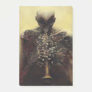 Post-it® Sans titre (The Flutist) par Zdzislaw Beksinski
