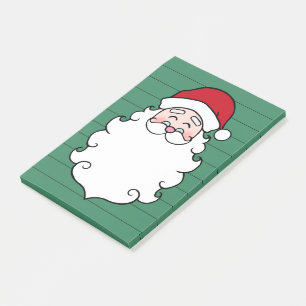 Post-it® Santa Claus Christmas Post It Notes Cadeau
