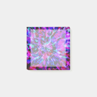 Post-it® Sassy Psychedelic Purple, Pink & Blue Tie Dye