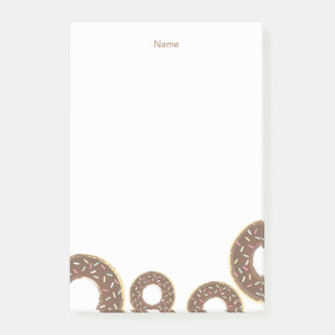 Post-it® Saupoudrer de chocolat Donut Publier les notes