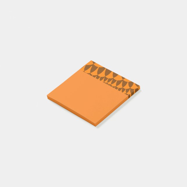 Post-it® Scales Brown et orange (Incliné)