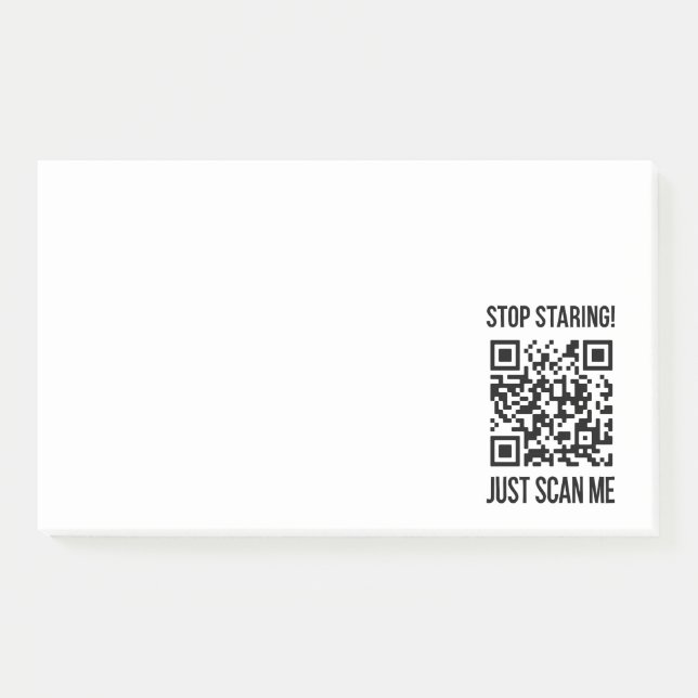 Post-it® Scan Me : Faites Ce Qui Rend Votre Âme Heureuse (Devant)