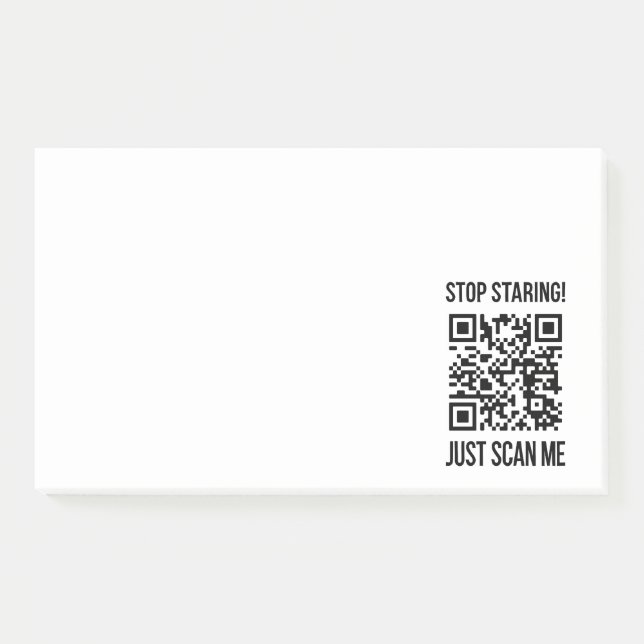 Post-it® Scan Me QR Code : Choisissez la gentillesse chaque (Devant)