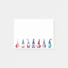 Post-it® Scandi Gnomes Groupe Noël