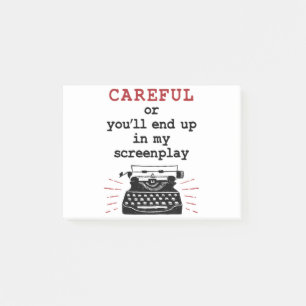 Post-it® Scénariste Attention Finit Dans Mon Écran